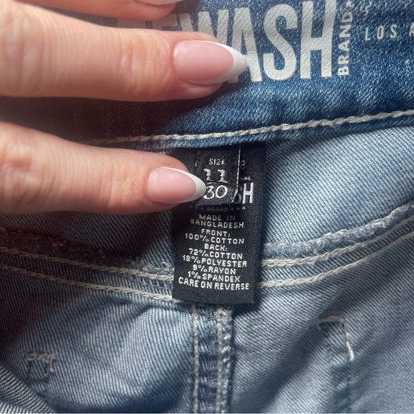 REWASH The Mom Jean Real Curve High Rise 11/30 NWT - Picture 8 of 9